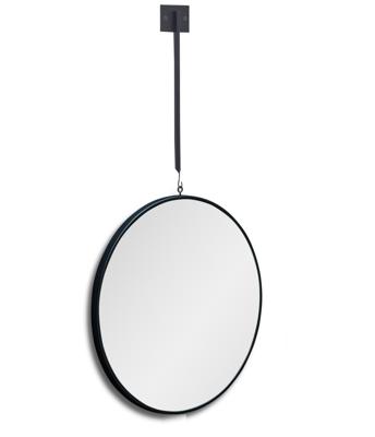 Зеркало Art-Zerkalo Tandem M Black Зеркало на подвесе 30см арт. SM181BL