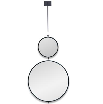 Зеркало Art-Zerkalo Tandem L Black Зеркала на подвесе 30см арт. SM182BL