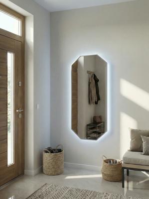 Зеркало Art-Zerkalo Stilig L LED Silver Зеркало в раме с подсветкой арт. SM108LSL