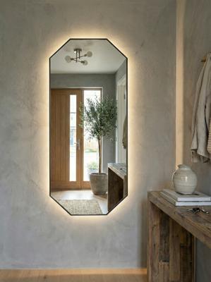 Зеркало Art-Zerkalo Stilig L LED Silver Зеркало в раме с подсветкой арт. SM108LBL