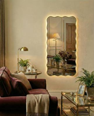Зеркало Art-Zerkalo Fancy L LED Gold Зеркало в раме с подсветкой арт. SM195LGL