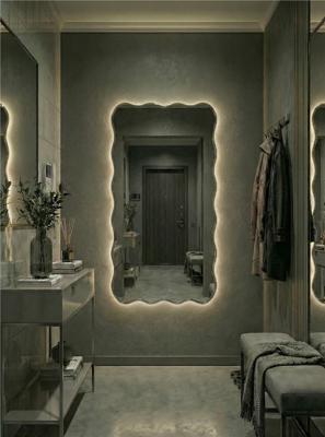Зеркало Art-Zerkalo Fancy L LED Silver Зеркало в раме с подсветкой арт. SM195LSL