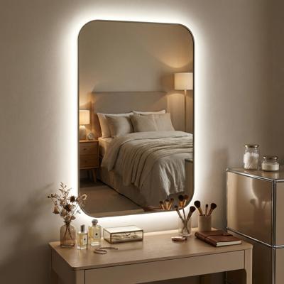 Зеркало Art-Zerkalo Smart M LED Silver Зеркало в раме с подсветкой арт. SM006LSL