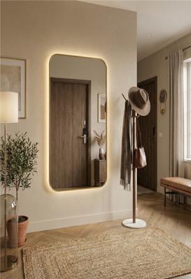 Зеркало Art-Zerkalo Smart L LED Gold Зеркало в раме с подсветкой арт. SM026LGL