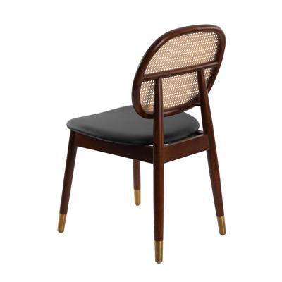 Стул Angel Cerda Стул DC1599 /4093 из экокожи и ротанга арт. 096387