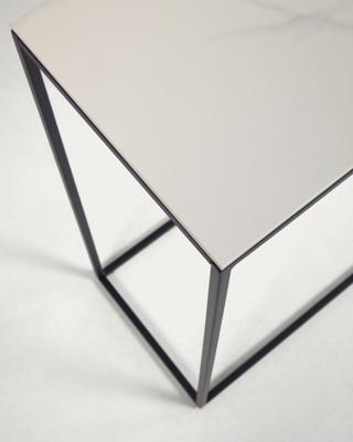 Консоль La Forma (ех Julia Grup) Консоль Rewena с керамической отделкой Kalos Blanco 110 x 75 см арт. 100638