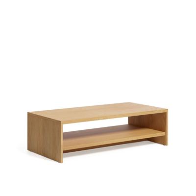 Столик La Forma (ех Julia Grup) Abilen Журнальный столик из шпона дуба 120 x 60 FSC 100% арт. 162674