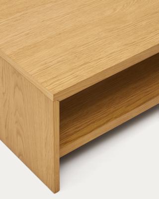 Столик La Forma (ех Julia Grup) Abilen Журнальный столик из шпона дуба 120 x 60 FSC 100% арт. 162674