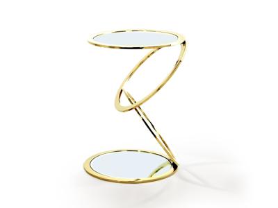 Столик Schuller Столик приставной Aros Ø45 золотой арт. 098648