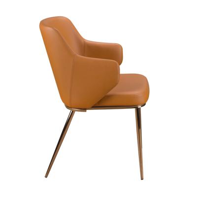 Стул Angel Cerda Стул 4162 из коричневой экокожи арт. 299746