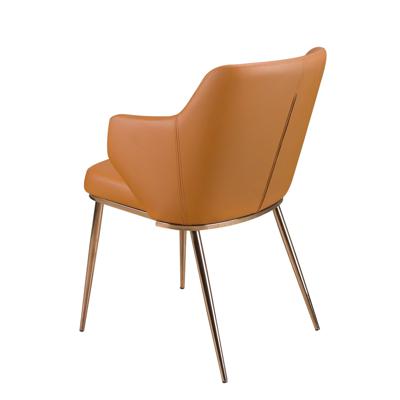 Стул Angel Cerda Стул 4162 из коричневой экокожи арт. 299746