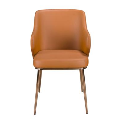 Стул Angel Cerda Стул 4162 из коричневой экокожи арт. 299746
