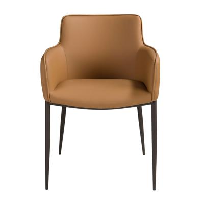 Стул Angel Cerda Стул 4177 из коричневой экокожи арт. 459585