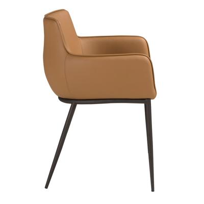 Стул Angel Cerda Стул 4177 из коричневой экокожи арт. 459585