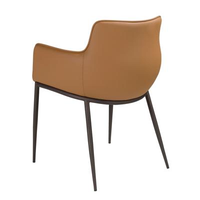Стул Angel Cerda Стул 4177 из коричневой экокожи арт. 459585