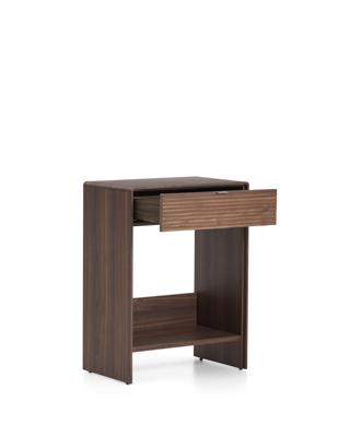 Буфет La Forma (ех Julia Grup) Буфет Norlen с ящиком и полкой из орехового шпона 60 x 81 см арт. 463579