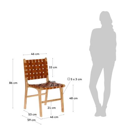Стул La Forma (ех Julia Grup) Стул Calixta 86 cm арт. 078330
