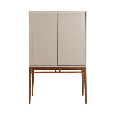 Буфет Angel Cerda Буфет Angel Cerda CP1709 /3073 жемчужно-серый с ножками из ореха арт. 074179