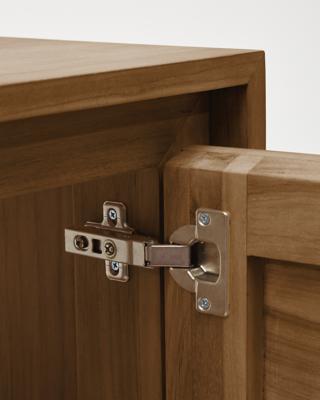 Комплект мебели для ванной La Forma (ех Julia Grup) Kenta Мебель для ванной из массива тика с натуральной отделкой, 60 x 45 см арт. 160497