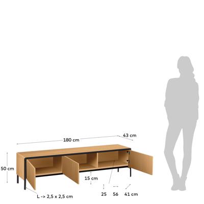 Тумба под ТВ La Forma (ех Julia Grup) Тумба для ТВ Nadyria 180 x 50 cm арт. 083952