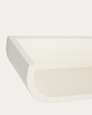 Комплект мебели для ванной La Forma (ех Julia Grup) Полка Salaya из лакированной бежевой фанеры ясеня 60 x 12 см арт. 262227