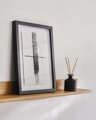 Полка La Forma (ех Julia Grup) Abilen Полка из шпона дуба 80 x 15 см арт. 146302