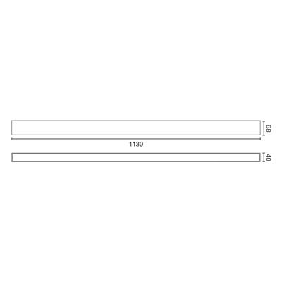 Потолочный светильник Faro Потолочный светильник Via EVO UP&amp;DOWN 1130 51+21W 4000K белый арт. 131511