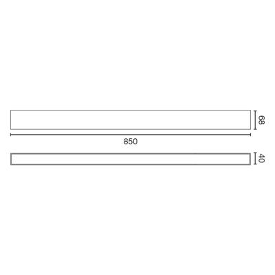Потолочный светильник Faro Потолочный светильник Via EVO UP&amp;DOWN 850 38+14W 3000K черный CASAMBI арт. 131525