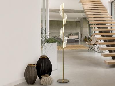 Торшер Schuller Velas Торшер LED золотой арт. 263344
