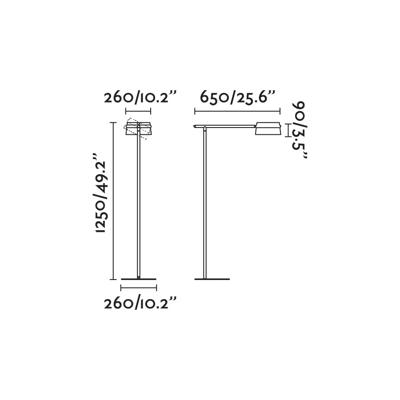 Торшер Faro Торшер Loop ясень LED 6W 2700K арт. 103977