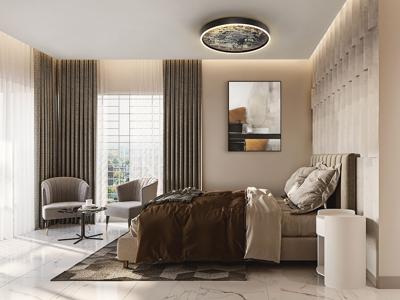 Потолочный светильник Schuller Потолочный светильник Stone CCT- черный LED 60D арт. 215920