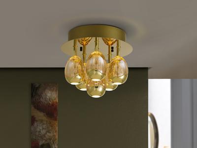 Потолочный светильник Schuller Потолочный светильник Rocio 6L золотой DIMABLE арт. 206750