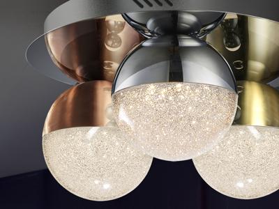 Потолочный светильник Schuller Потолочный светильник Sphere 3L Ø30 разноцветный DIM арт. 086822
