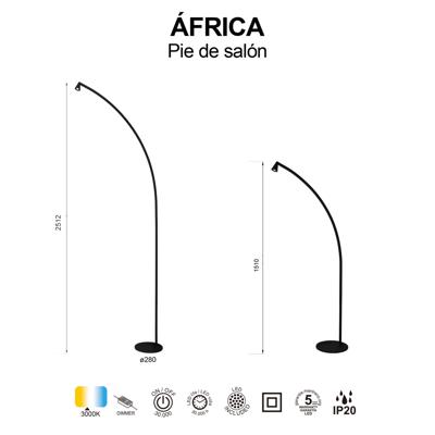 Торшер Mantra 9416 Торшер MANTRA AFRICA арт. 497006