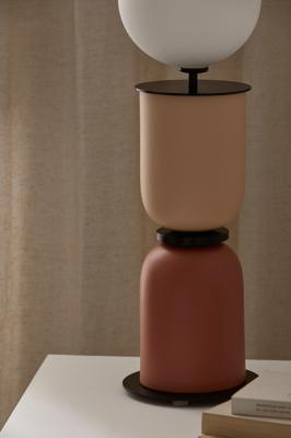 Лампа Aromas del Campo Настольная лампа Copo черный металл / плафон 1214/200 опал арт. 113174