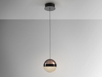 Подвесной светильник Schuller Подвесной светильник Orbes1L D15 черный хром арт. 215856
