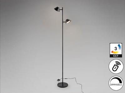 Торшер Schuller Taros Торшер 2L черный арт. 420329