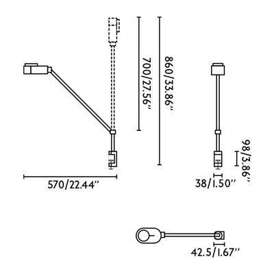 Лампа Faro Настольная лампа Inviting PINZA черная 6W 2700K-4800K арт. 163871