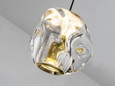 Подвесной светильник Schuller Люстра Zaria 5L- черный/золотой D30 DIM арт. 263370