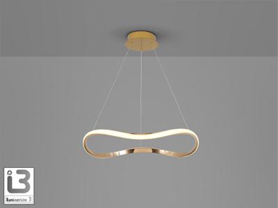 Подвесной светильник Schuller Люстра Naos золотая D60 арт. 263316
