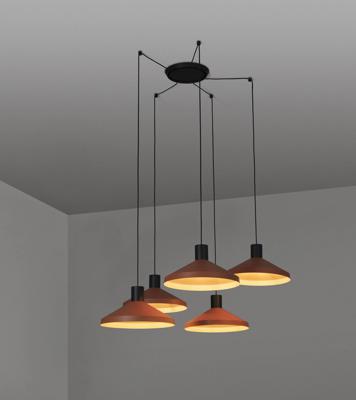 Подвесной светильник Faro Подвесной светильник Kombo терракотовый Ø400 E27 5L арт. 118686