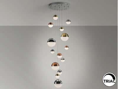 Подвесной светильник Schuller Подвесной светильник Sphere 14L LED Ø60 X500Н DIM арт. 098372