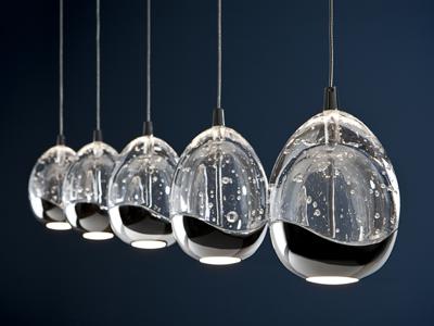 Подвесной светильник Schuller Подвесной светильник Rocio LED 5L хром арт. 076817