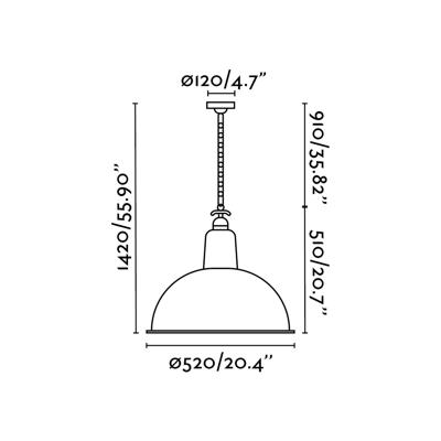 Подвесной светильник Faro Подвесной светильник Lou зеленый арт. 059523