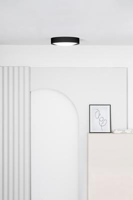 Потолочный светильник Faro Потолочный светильник Vuk черный LED 40W 2700K арт. 115917