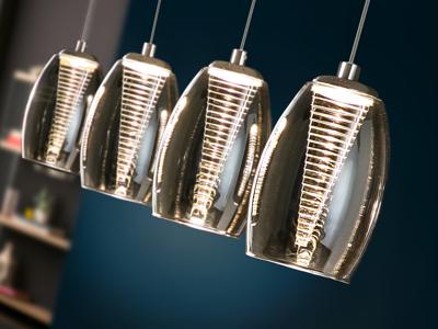 Подвесной светильник Schuller Подвесной светильник Nebula 4L LED хром арт. 069114