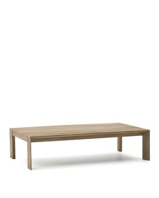 Столик La Forma (ех Julia Grup) Журнальный столик Ambra из акации со светлой отделкой 82,5 x 140 см арт. 253619
