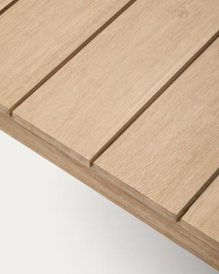 Столик La Forma (ех Julia Grup) Журнальный столик Ambra из акации со светлой отделкой 82,5 x 140 см арт. 253619