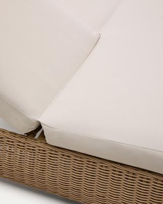 Шезлонг La Forma (ех Julia Grup) Двойной шезлонг Meria из искусственного ротанга арт. 254514