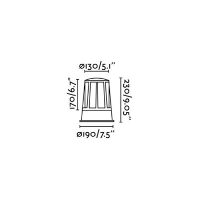 Светильник Faro Уличный светильник Surat арт. 009027